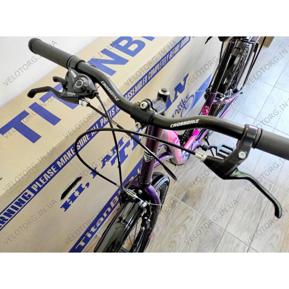 Купити Велосипед Cross Betty 24 Рама-11 violet-pink за ціною 5 900